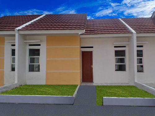 foto tampak rumah tipe Elok 33 perumahan ELOK RESIDENCE