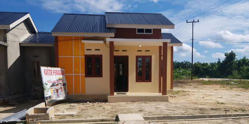 foto tampak rumah tipe 36/104 perumahan BUNGA RAYA INDAH 4