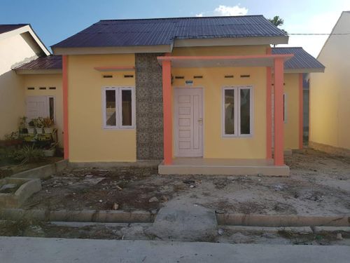 foto tampak rumah tipe 36/102 perumahan Bunga raya indah 3