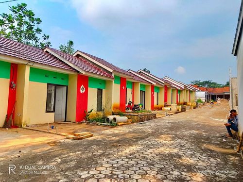 foto tampak rumah tipe 30/60 perumahan GRIYA ASRI KANDEMAN