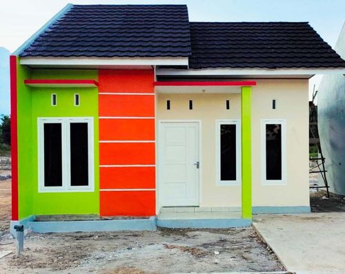 foto tampak rumah tipe 36/104 perumahan PURI KIRANA