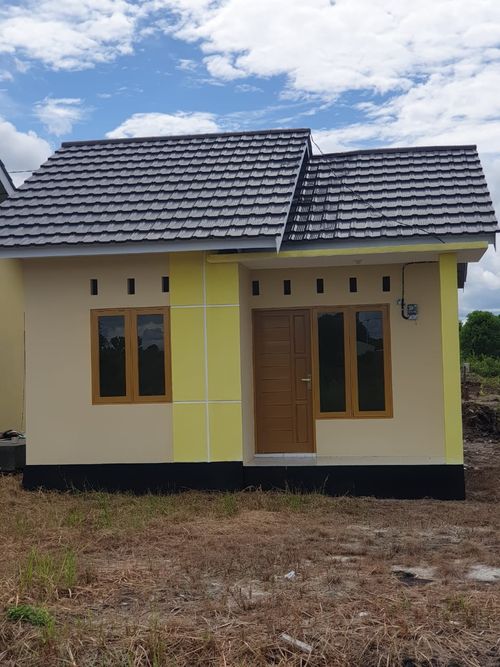 foto tampak rumah tipe 36 perumahan PESONA MANDUHARA