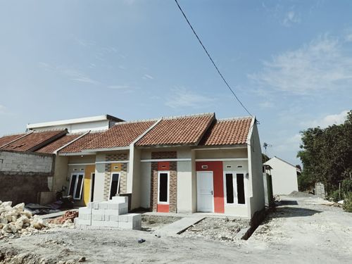 foto tampak rumah tipe 30/72 perumahan GRIYA HARMONI REGENCY