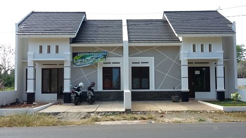 foto tampak rumah tipe 45 perumahan GRIYA SURYA KAJEN