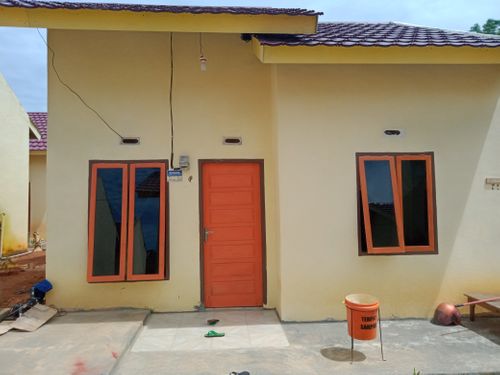 foto tampak rumah tipe T.36 M2 perumahan BUKIT INDAH RESIDENCE