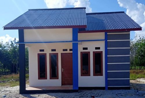 foto tampak rumah tipe 36/179 perumahan PURI PERDANA