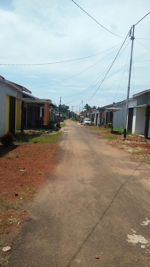 foto tampak rumah tipe 36 perumahan Villa kota intan 5