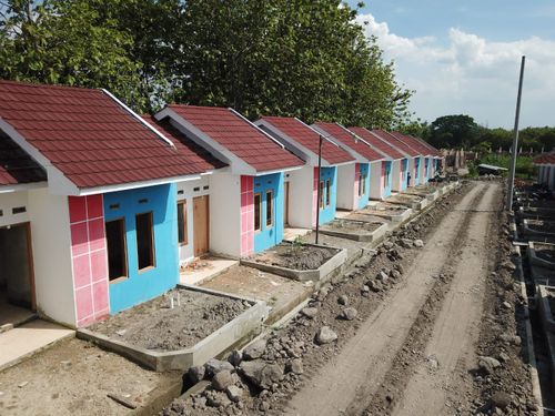 foto tampak rumah tipe 32/62 perumahan GRIYA JATIKUWUNG ASRI