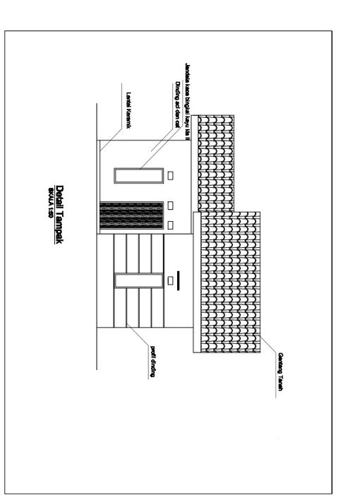 foto tampak rumah tipe 30 perumahan Perumahan Bukit Barisan 2 (PBB 2) Sektor A