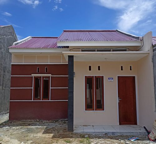 foto tampak rumah tipe 36/93 perumahan Green Valley Residence