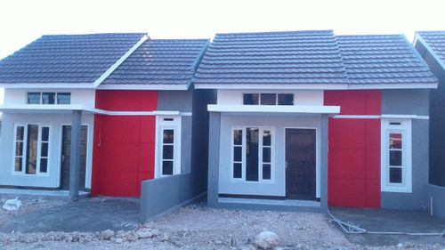 foto tampak rumah tipe 36 perumahan Griya Fatukoa Indah
