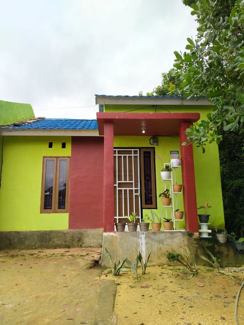 foto tampak rumah tipe 36 perumahan GRIYA PUNCAK LESTARI