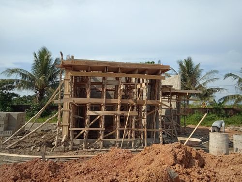 foto tampak rumah tipe 48B/233 perumahan PESONA RESIDENCE
