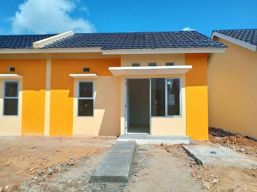 foto tampak rumah tipe 36/146 perumahan PESONA RESIDENCE
