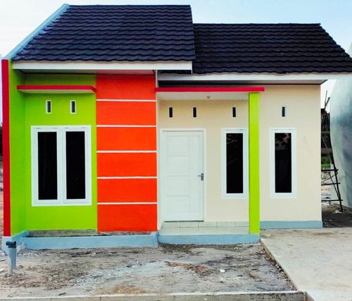 foto tampak rumah tipe 36/117 perumahan PURI KIRANA