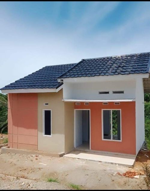 foto tampak rumah tipe 36 perumahan Green oasis