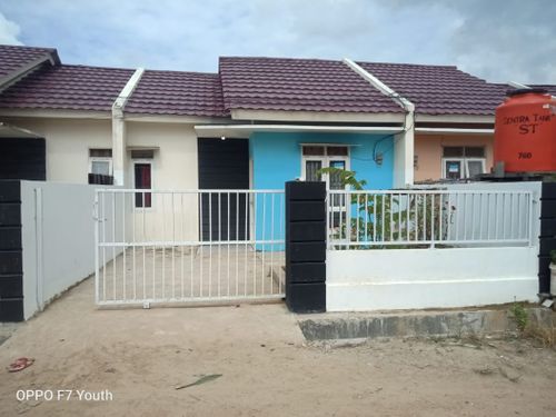 foto tampak rumah tipe 36 perumahan Palaran Indah Residence