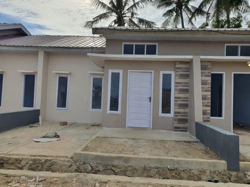 foto tampak rumah tipe 45 perumahan SEGERI ABADI RESIDENCE