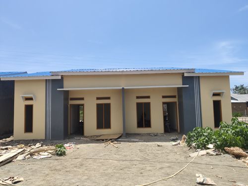 foto tampak rumah tipe 36/84 perumahan GRAND INFINITY