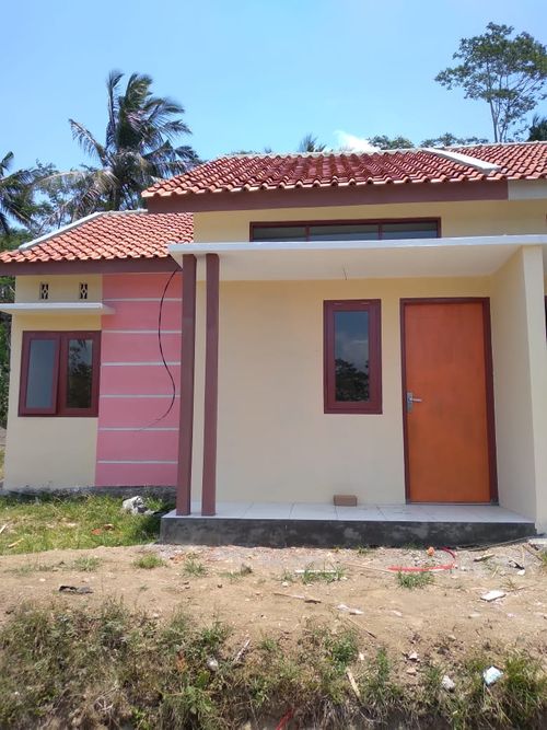 foto tampak rumah tipe A 30 perumahan PERUMAHAN BUMI ASRI JRAGAN