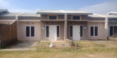 foto tampak rumah tipe 36 perumahan GALESONG RESIDENCE