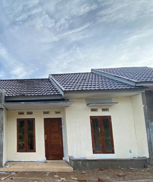 foto tampak rumah tipe 36/93 perumahan Green View Subsidi