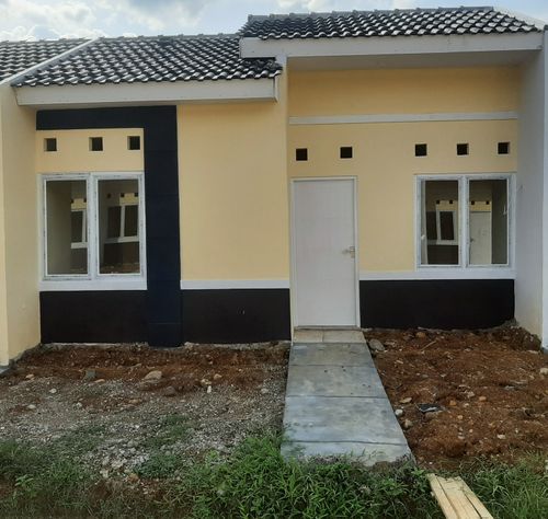 foto tampak rumah tipe 24/60 perumahan DUTA PAKIS RESIDENCE 3