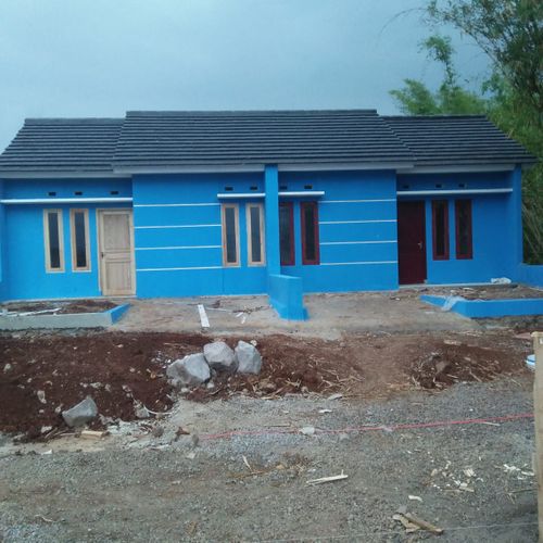 foto tampak rumah tipe 30/60 perumahan DAVIRA INDAH