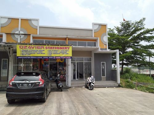 foto tampak rumah tipe kios perumahan PURI ARRAYA