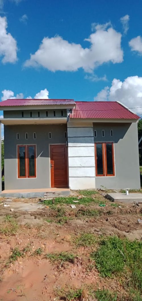 foto tampak rumah tipe 36 perumahan PERUMAHAN TAMAN NIRWANA