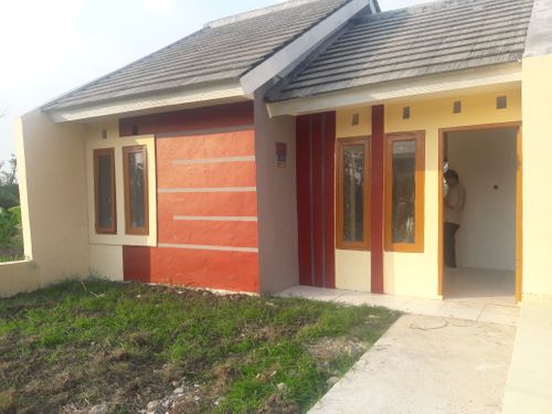 foto tampak rumah tipe 30/72 perumahan ARFIZ RESIDENCE