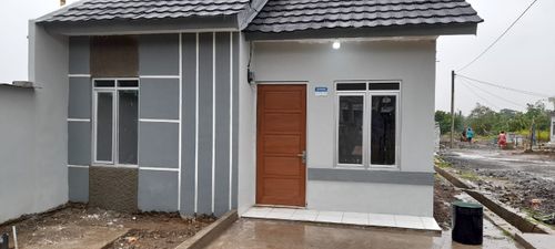 foto tampak rumah tipe 30/60 perumahan KIRANA REGENCY