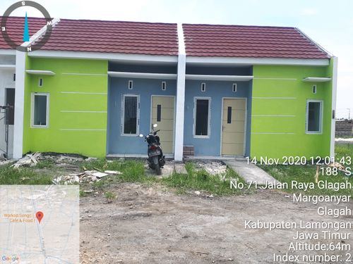 foto tampak rumah tipe 30/60 perumahan PERUMAHAN GLAGAH KAMPUNG BARU