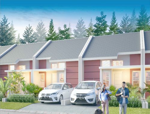 foto tampak rumah tipe Tapak 30 perumahan PERUMAHAN UDUMBARA RESIDENCE BALONGPANGGANG