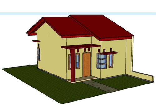 foto tampak rumah tipe RUMAH SUBSIDI 36 M2 perumahan Perumahan Selayang Pandang Asri