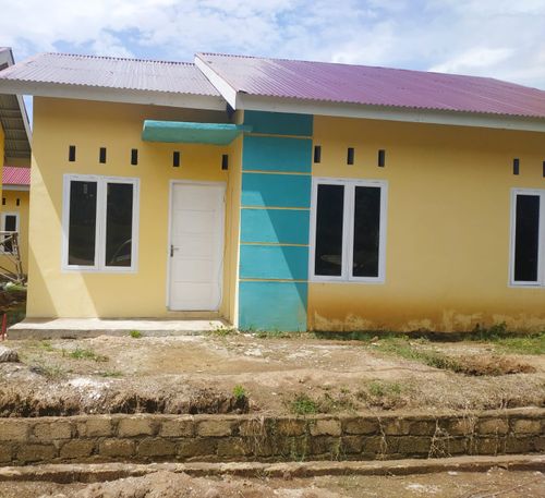 foto tampak rumah tipe 36 perumahan PERUMAHAN MUTIARA SANDI