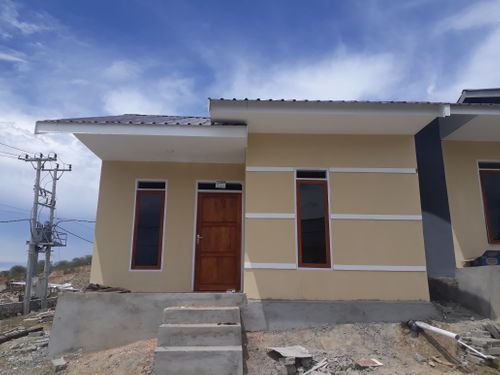 foto tampak rumah tipe 36 perumahan LAYANA VIEW RESIDENCE