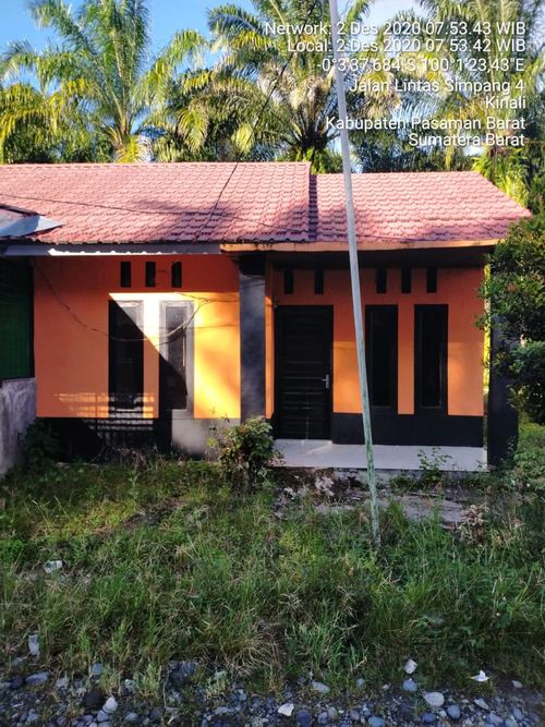 foto tampak rumah tipe 36 perumahan Griya city permai