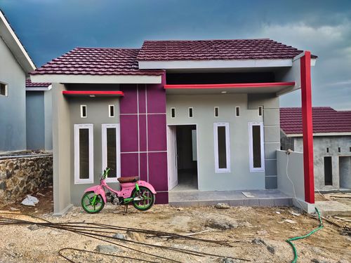 foto tampak rumah tipe 36/100 perumahan Perumahan Grand Delta Regency