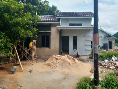 foto tampak rumah tipe 36 perumahan GRIYA PANGESTU DEWO