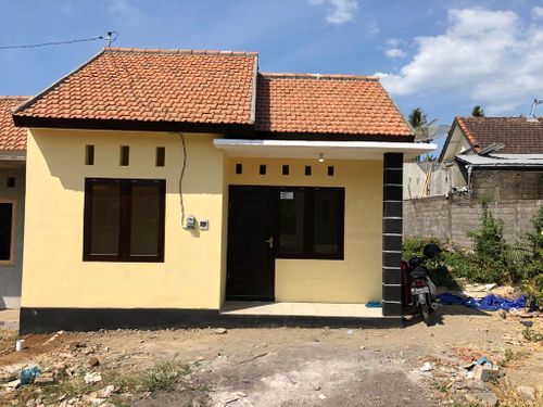 foto tampak rumah tipe 32 perumahan Perumahan Duta Mas Sanggraha