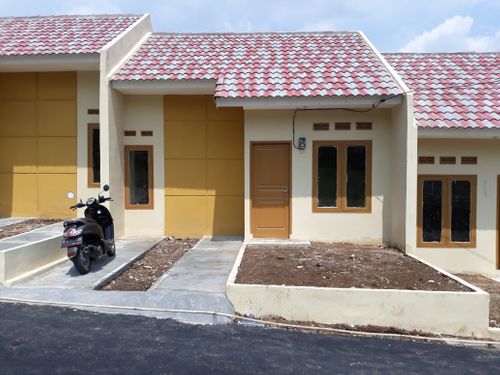 foto tampak rumah tipe 30/60 perumahan Griya Purwamekar