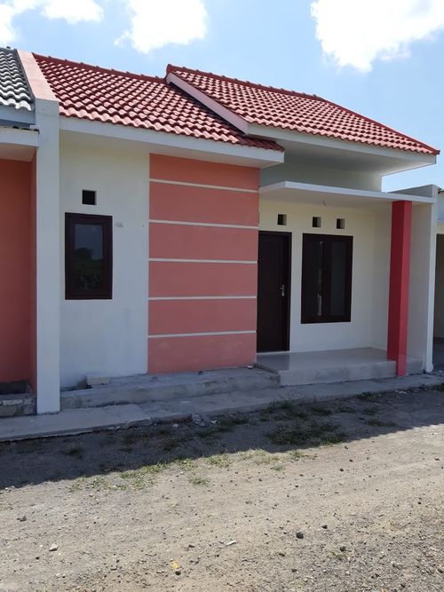 foto tampak rumah tipe Rumah Minimalis Subsidi perumahan GRIYA SAWAH BESAR ASRI