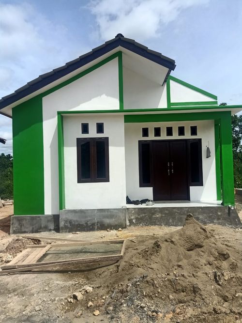 foto tampak rumah tipe 36 perumahan GRIYA SABANAR BARU