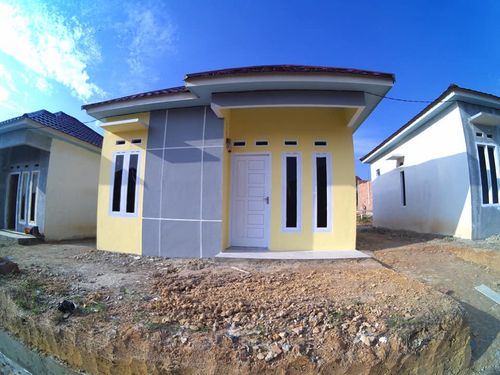 foto tampak rumah tipe 36 perumahan ALIF AKBAR IBRAHIM