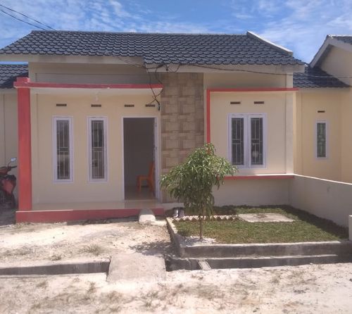 foto tampak rumah tipe  36/108 perumahan BINTANG PERWIRA RESIDENCE