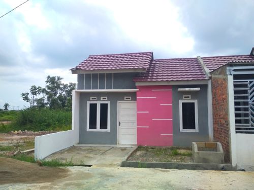 foto tampak rumah tipe 36 perumahan GRIYA SUKAJADI