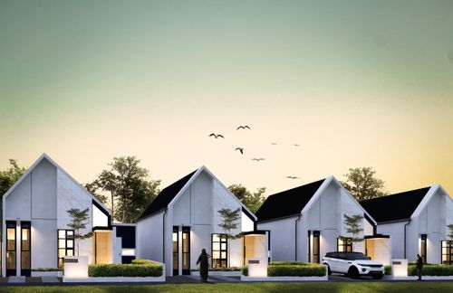 foto tampak rumah tipe EMERALD perumahan GRAND KEUTAPANG
