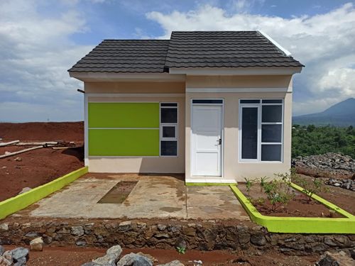 foto tampak rumah tipe 30/60 perumahan GANESHA BUKIT ASRI
