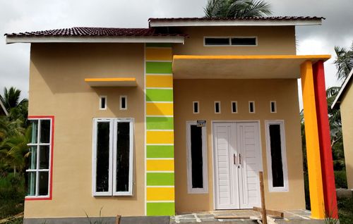 foto tampak rumah tipe 36 perumahan GRIYA CENDANA PERMAI C-D